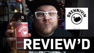 Icelandic Liquor Brennivin Aquavit quotBlack Deathquot  Rando Reviews [upl. by Quintilla]