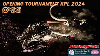 MEWAH DAN MEGAH REACT OPENING FINAL TOURNAMENT KPL 2024 HONOR OF KINGS hok honorofkings hokstudio [upl. by Tannenwald376]