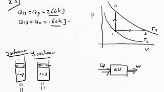 Thermodynamica Eerste hoofdwet opg 25 [upl. by Eycal]