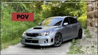 2012 Subaru WRX STi 365 CHP POV Movie [upl. by Eicats]