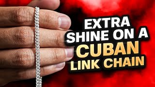 4mm Diamond Cut Cuban Link Chain [upl. by Nueormahc716]