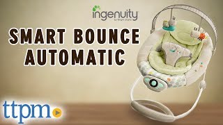 Ingenuity SmartBounce Automatic Bouncer from Kids II Reviews How to Assemble and Disassemble [upl. by Aalst]