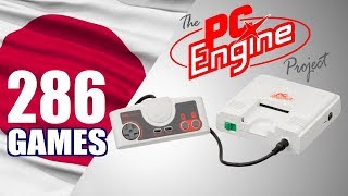 The PC Engine Project  All 286 PCE Games  Every Game JP [upl. by Hanus810]