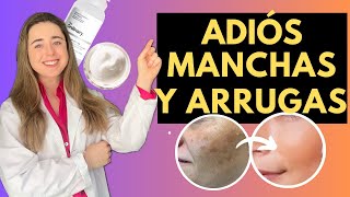 MÉDICO DERMATÓLOGA EXPLICA CÓMO ELIMINAR MANCHAS Y ARRUGAS  ARBUTINA DMAE ¿FUNCIONAN THE ORDINARY [upl. by Bertold]