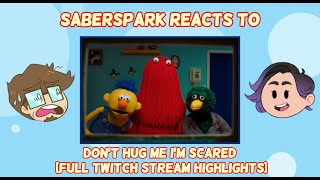 Saberspark Reacts to Dont Hug Me Im Scared Full Twitch Stream Highlights [upl. by Valenza834]