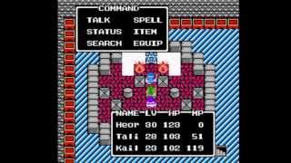 Dragon Warrior II NES Playthrough 30 Final Battle Hargon Malroth Final Scenes amp Credits [upl. by Naval28]