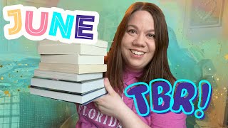 my JUNE TBR  reading possibilities [upl. by Kellia290]