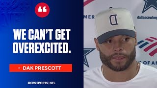 Dak Prescott emphasizes the importance of staying the course early in the season  Press Conference [upl. by Acirehs]