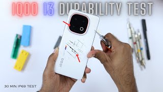 iQOO 13 Durability Test  Is the BMW Phone Durable Enough [upl. by Enerual]