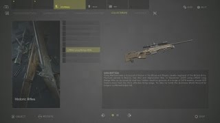 Sniper Ghost Warrior 3  L115A3 Long Range Rifle  Historic Rifles Collectibles  How to [upl. by Udell]