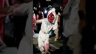 Pocong viral joged dj paling gokil abis  Alun alun Puspawangi Indramayu [upl. by Alvord515]