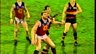 1991 AFL  ROUND 12  ADELAIDE CROWS V FITZROY  2nd Half [upl. by Wiersma]