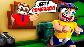 Can Jeffy SNEAK OUT in Roblox [upl. by Ahseihs772]