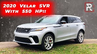 The Range Rover Velar SVAutobiography Dynamic is a Crazy Fast Velar SVR [upl. by Nylaehs]