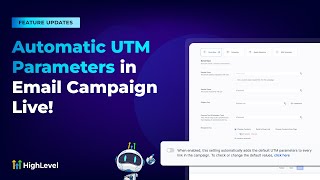 Automatic UTM Parameters in Email Campaign Live [upl. by Atinaujnas]