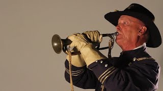 Gettysburgbound bugler plays traditional military tunes [upl. by Aleina]