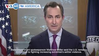 VOA60 America  US envoy says end to IsraelHezbollah conflict within our grasp [upl. by Lorrac338]