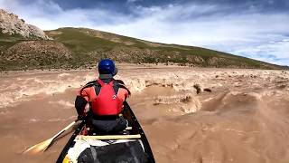 Tongtian Upper Yangtze River canoe camping [upl. by Jennica931]