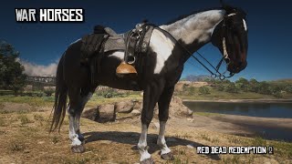 5 Best War Horses for Arthur in Chapter 2  Red Dead Redemption 2 [upl. by Yreffeg]