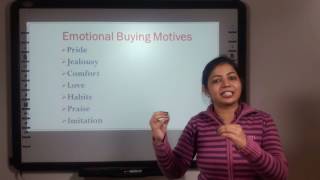 Buying Motives in Hindi under ELearning Program [upl. by Mcgray]