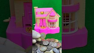 Pappy bank house🏠 coins callect dog🐕🐕 AC 40viral asmr satisfying [upl. by Pachston404]