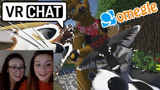 The Furries are Playing Minecraft  VRChat Furries Invade Omegle Episode 15 [upl. by Diana]