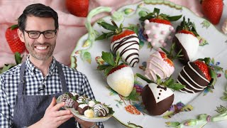 Easy Chocolate Covered Strawberries [upl. by Enar]