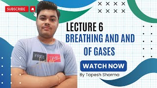 Breathing and Exchange of Gases  Class 11 NEET CBSE  Tapesh Sharma [upl. by Annerol]