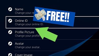 Do This To Change Your Online ID for Free on PlayStation Network  Quickest and Easiest PS4 Method [upl. by Bron]