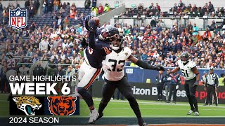 Jacksonville Jaguars vs Chicago Bears  2024 Week 6 Game Highlights [upl. by Llenehc]