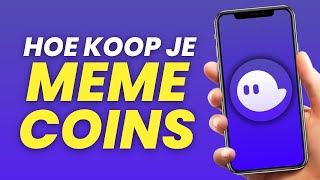 Hoe Koop Je Meme Coins Tutorial Nederlands [upl. by Riffle]