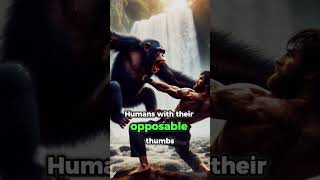 Chimpanzee Vs Human Which Is Stronger [upl. by Gombach]