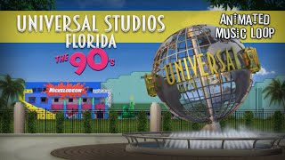 Universal Studios Florida 1990s Animated Music Loop [upl. by Navak]