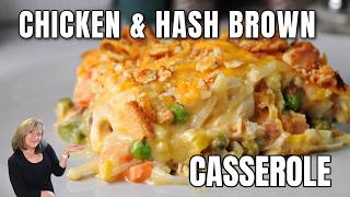 The Best Chicken and Hash Brown Chicken Casserole Recipe [upl. by Gnuy]