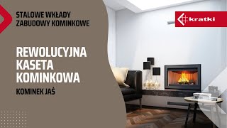 Kominek JAŚ  rewolucyjna kaseta kominkowa od Kratki Prosta instalacja w Twoim Domu [upl. by Arataj]