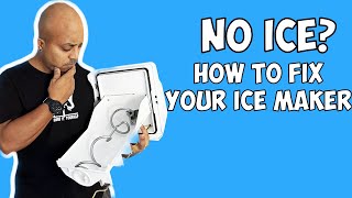 Miracle fix for a Broken Icemaker  No ice No Problem [upl. by Ardnuat]