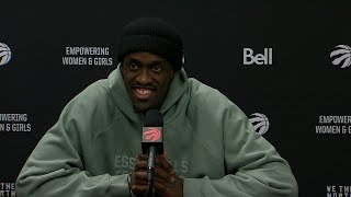 Toronto Raptors Media Availability  Postgame at Dallas Mavaricks  November 8 2023 [upl. by Hallerson]