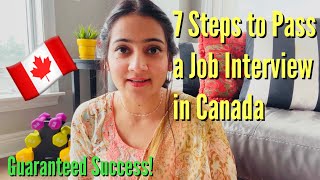 Canada Jobs Interview Preparation  Top 7 Tips to Pass an Interview in Canada [upl. by Georgena997]