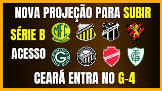 SÉRIE B  CEARÁ NO G4  NOVA PROJEÇÃO PARA SUBIR [upl. by Bowyer]