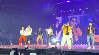 20220408 Permission to Dance BTS Front Row Fancam 4K Las Vegas Day 1 [upl. by Gilliette858]