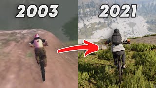 The EVOLUTION of MOUNTAIN BIKE Games Over The Years [upl. by Emaj408]