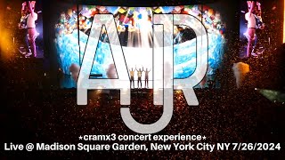 AJR LIVE  Madison Square Garden FIRST TIME New York City NY 7262024 [upl. by Esau]