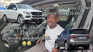 Présentation Mercedes ML 350 4matic 2012 [upl. by Ojyram]