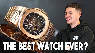 BEST WATCH EVER MADE The Stunning Patek Philippe 57121R Moon Phase Unboxing amp Review [upl. by Patience836]