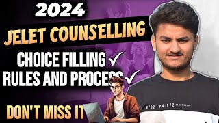 JELET COUNSELLING Choice Filling Major Mistakes  JELET 2024  Keep these things in mind [upl. by Acemahs]