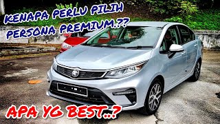 PERBEZAAN PROTON PERSONA PREMIUM MC2 SERBA ADA SERBA LENGKAP [upl. by Nanfa]