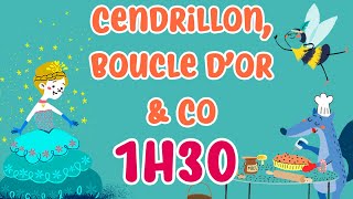 Henri Dès amp Co  Cendrillon Boucle dOr et autres contes pour enfants  1h30 dhistoire pour enfant [upl. by Nalac]