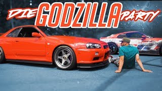 JP Performance  Die Godzilla Party  Nissan GTRR R35 R34 R32  Teil 1 [upl. by Eimrots264]