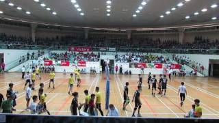 2016 A Div Boys Nat Final VJC vs NYJC 32 5th set 157 [upl. by Yeslaehc815]