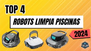 💦 Mejores ROBOTS LIMPIAFONDOS INALÁMBRICOS para PISCINAS de 2024 Top 4 [upl. by Onibla]